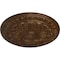 Ekena Millwork Colton Ceiling Medallion (Fits Canopies up to 4 3/4"), 15 3/4"OD x 1 1/2"P, Root Beer Crackle CM15CNRBC - alternate 2